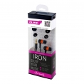 Наушники Внутриканальные "Iron" 3.5 OLMIO (Металл) 0