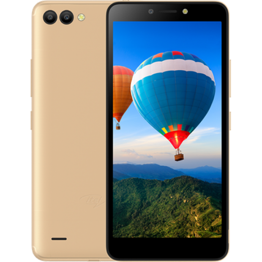 Мобильный телефон ITEL A44 power Champagne Gold/золотой