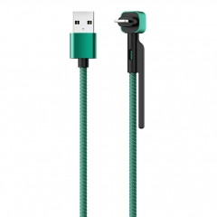 Кабель OLMIO STAND USB 2.0 - lightning 1.2м 2.1A