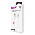 Кабель OLMIO USB 2.0 - Lightning для Apple iPhone/iPod/iPad 2м Белый 0