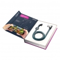 Кабель OLMIO X-Game Neo USB 2.0 - Type-C 1.2м 2.1A Игровой Угловой USB (A) 0