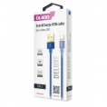 Кабель OLMIO DELUXE USB 2.0 - Type-C 1м 2.1A Синий 0