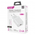 Сетевое ЗУ OLMIO USB, 2.4A, Smart IC, +Type-C Кабель В Комплекте 0