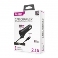 АЗУ OLMIO microUSB 2в1 (+USB выход) 2.1А 0