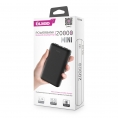 Внешний Аккумулятор OLMIO MINI-20, 20000mAh, Сверхкомпактный Размер, 2.1A, microUSB Вход, 2USB Выхода, Черный 1
