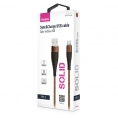 Кабель OLMIO SOLID USB 2.0 - Type-C 1.2м 2.1A Усиленный Капучино 0