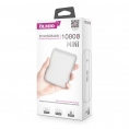 Внешний Аккумулятор/Автономное ЗУ OLMIO MINI-10 10000mAh Cверхкомпактный Размер 2.1A microUSB Вход 2USB Выход Белый 2
