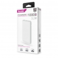 Внешний Аккумулятор/Автономное ЗУ OLMIO Slim 10000mAh Белый 1