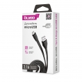 Кабель OLMIO USB 2.0 - microUSB, 1m, 2.1a 0