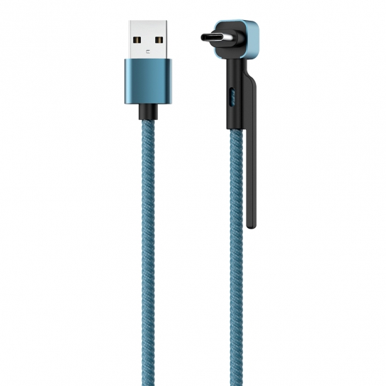 Кабель OLMIO STAND USB 2.0 - Type-C 1.2м 2.1A