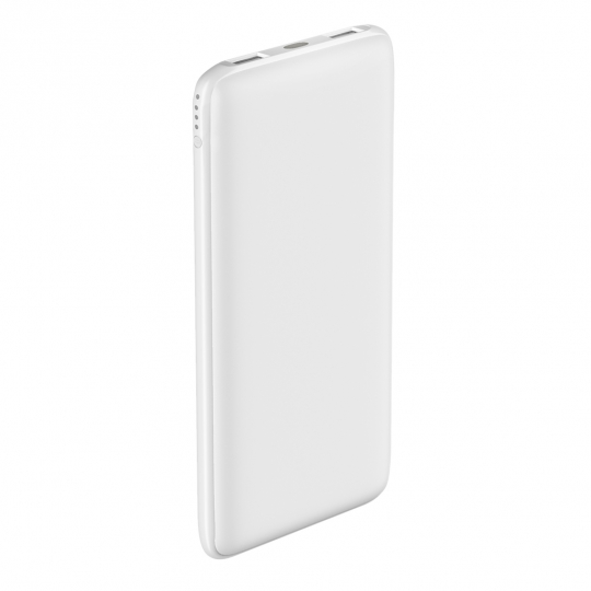 Внешний Аккумулятор/Автономное ЗУ OLMIO Slim 10000mAh Белый