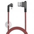 Кабель OLMIO X-GAME USB 2.0 - lightning 1.2м 2.1A Черный