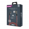 Кабель OLMIO X-GAME USB 2.0 - lightning 1.2м 2.1A Черный 1