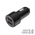 АЗУ OLMIO 2USB QC3.0+Smart IC 30W