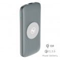 Внешний Аккумулятор OLMIO QW-10 10000mAh Gray