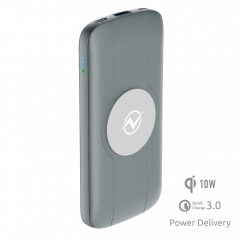 Внешний Аккумулятор OLMIO QW-10 10000mAh Gray