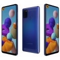 Смартфон Samsung GALAXY A21s 3/32gb - blue 1