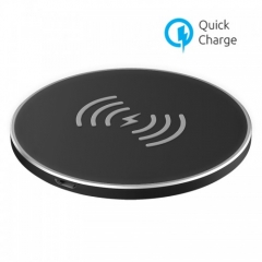 Беспроводное Зарядное Устройство OLMIO 10W Quick Charge Черное