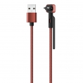 Кабель OLMIO STAND USB 2.0 - microUSB 1.2м 2.1A