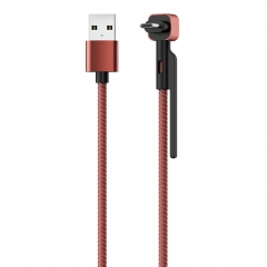 Кабель OLMIO STAND USB 2.0 - microUSB 1.2м 2.1A