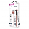 Кабель OLMIO STAND USB 2.0 - microUSB 1.2м 2.1A 0