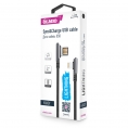 Кабель OLMIO HANDY USB 2.0 - lightning 1.2м 2.1A Угловой Двухсторонний Черный 0