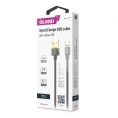 Кабель OLMIO DELUXE USB 2.0 - Type-C 1м 2.1A Черный 0