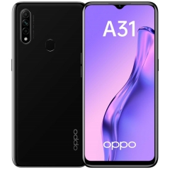 Смартфон OPPO A31, 4/64GB Black, Экран 6.5", 3 Камеры: 12 МП, 2 МП, 2 МП Проц MediaTek Helio P35 (MT6765) Аkкумулятор 4230 мА⋅ч Вес 180 г, ШxВxТ 75.50x163.90x8.30 мм\OPPO\Китай
