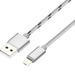 Кабель OLMIO USB 2.0 - MAGIC 5/8 (microUSB+lightning) 1м 2.1А