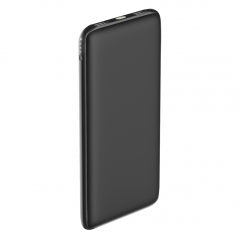 Внешний Аккумулятор/Автономное ЗУ OLMIO Slim 10000mAh Черный