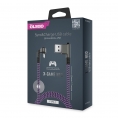 Кабель OLMIO X-Game Neo USB 2.0 - Type-C 1.2м 2.1A Игровой Угловой USB (A) 1