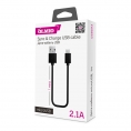 Кабель OLMIO USB 2.0 - microUSB 2м 2.1A Черный 0