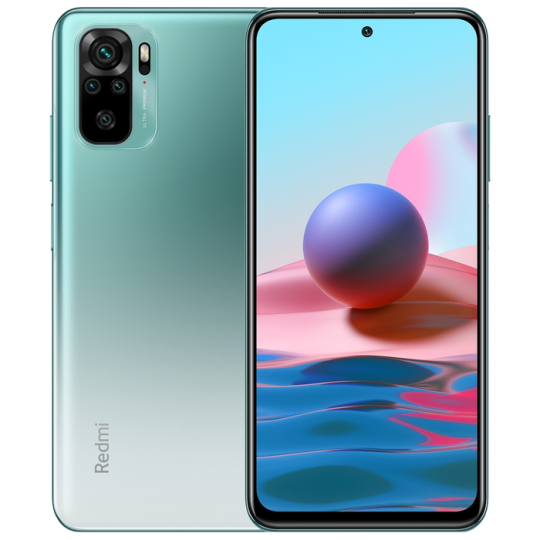 Смартфон Xiaomi Redmi Note 10s 6/64GB Green
