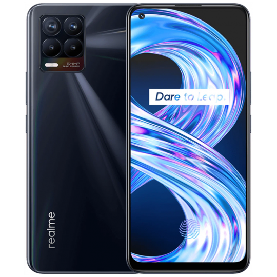 Смартфон Realme 8 8/128GB PUNK BLACK