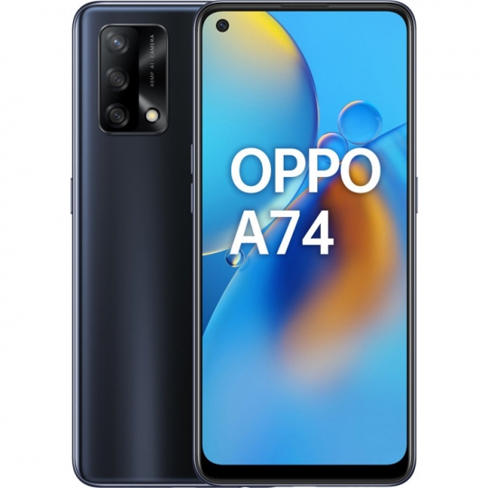 Смартфон OPPO A74 (128/4GB) CPH2219 - Цвета - Black