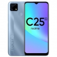 Смартфон Realme RMX3195 C25S (4+128)- Цвет - Синий (5997135): Поддержка сетей 2G, 3G, 4G; Диагональ экрана 6.5"HD+, Разрешение экрана 1600x720;MediaTe