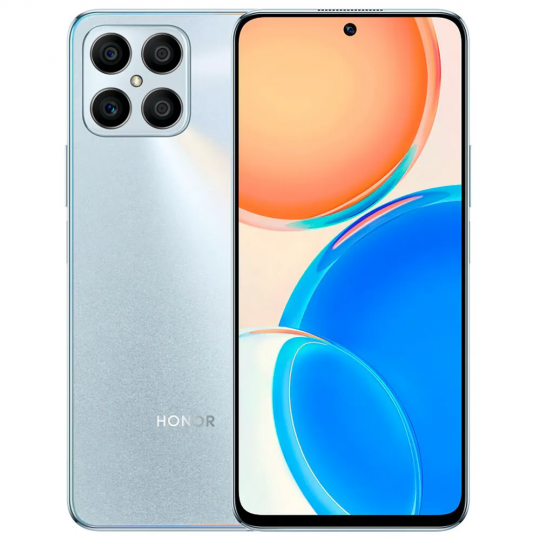 Смартфон Honor X8 6/128GB Titanium Silver